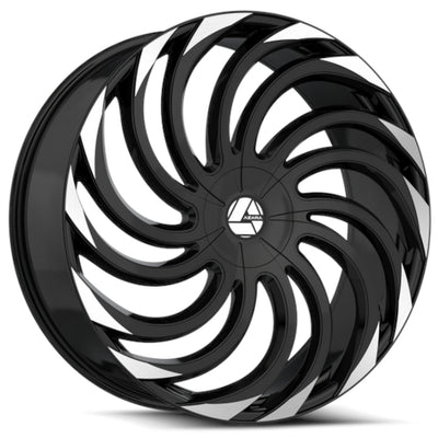 Azara AZA-534 Black Machined Wheel