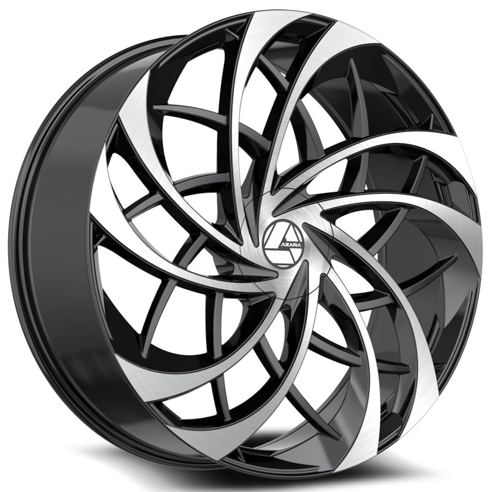 Azara AZA-540 Black Machined Wheel