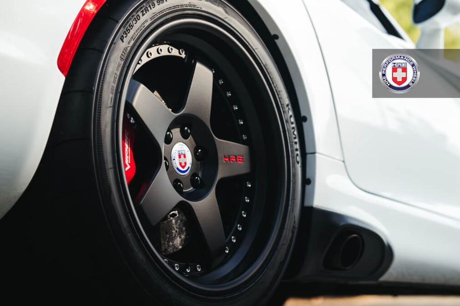 HRE C105 forged wheel on Dodge Viper ACR Extreme