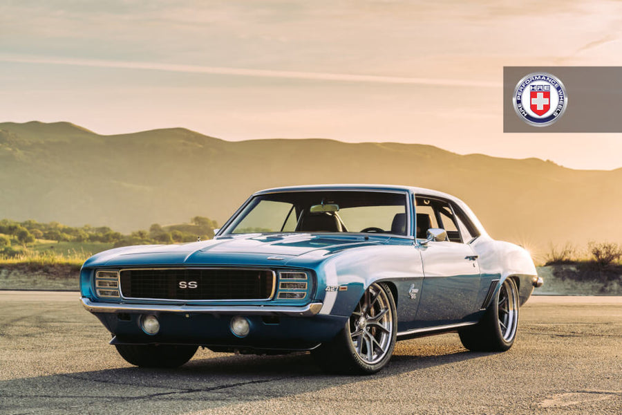 HRE S101 forged wheel on Chevrolet Camaro 1967