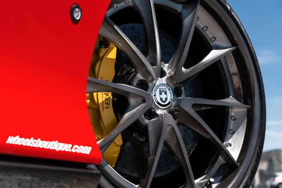 HRE S204 forged wheel on Ferrari Portofino