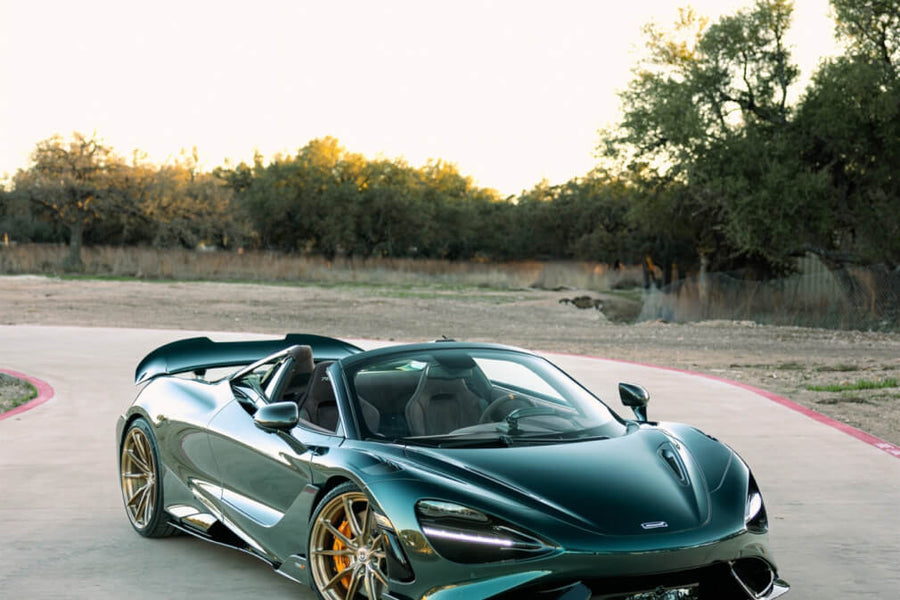 HRE P104SC forged wheel on Mclaren 765LT
