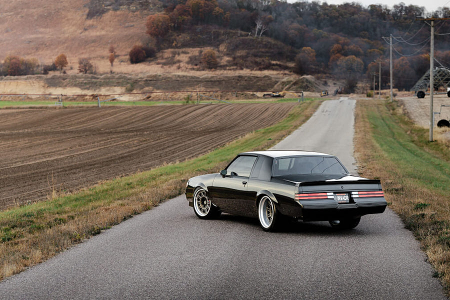 HRE 528 forged wheel on Ringbrothers Invadr 1987 Buick Grand National