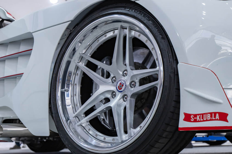 HRE S107 forged wheel on S Klub LA Mercedes Benz SLR Mclaren