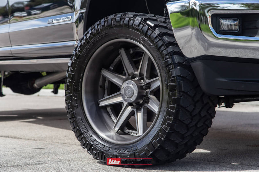 HRE HD188 forged wheel on Ford F250