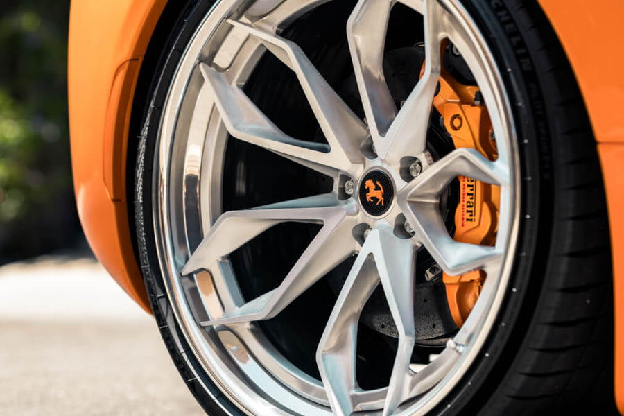HRE S201H forged wheel on Ferrari Sf90 Spider