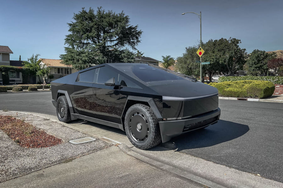 HRE L108M forged wheel on Tesla Cybertruck