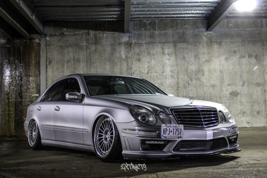 HRE 309 forged wheel on Mercedes Benz E Class