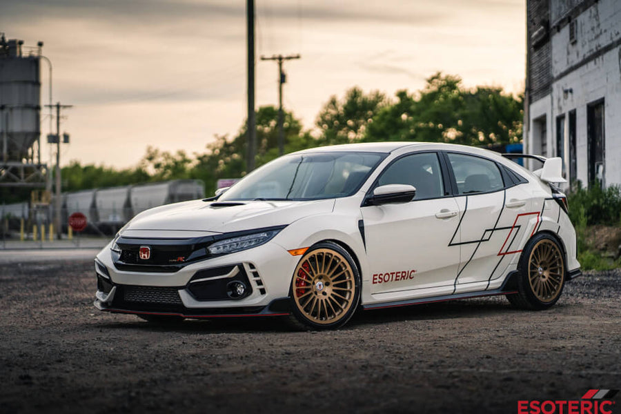 HRE 309M forged wheel on Honda Civic Type R