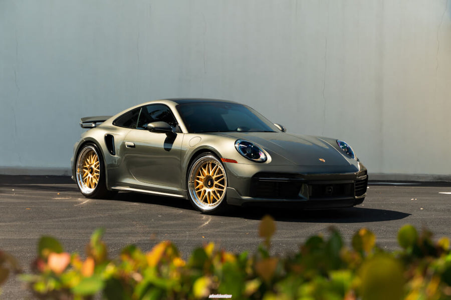 HRE 540C forged wheel on Porsche 992 Turbo