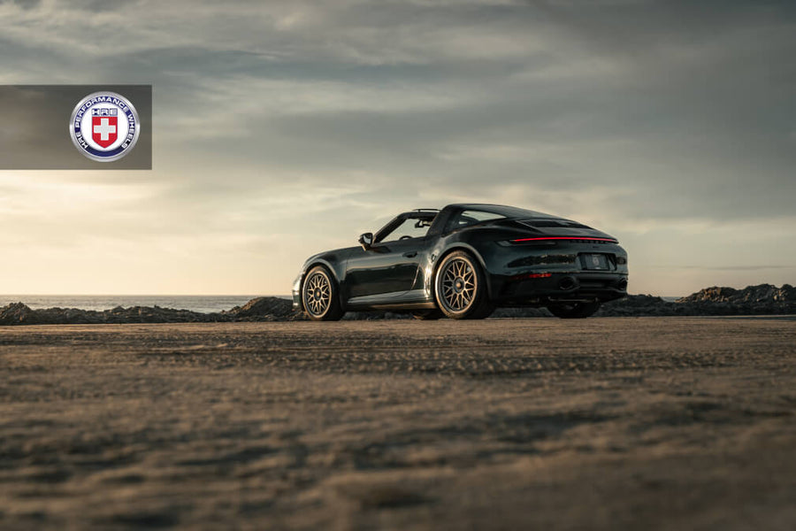 HRE 300 GTS forged wheel on Porsche 992 Targa GTS