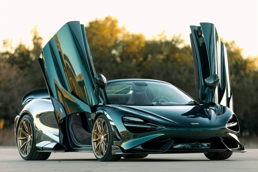 HRE P104SC forged wheel on Mclaren 765LT
