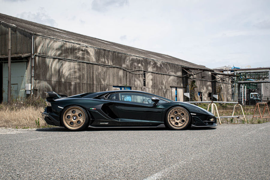 HRE 454 GTM forged wheel on Lamborghini Aventador SVJ