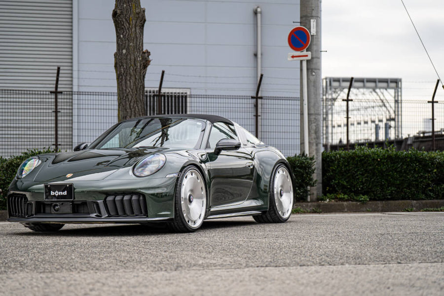HRE L108M forged wheel on Porsche 9922 Targa 4 GTS