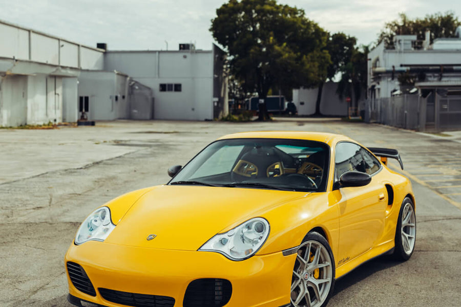 HRE R101 forged wheel on Porsche 996 Turbo