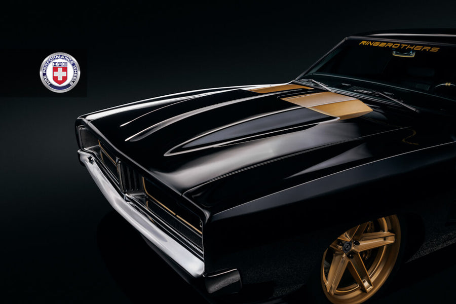 HRE Tusk forged wheel on Ringbrothers Tusk 1970 Dodge Charger