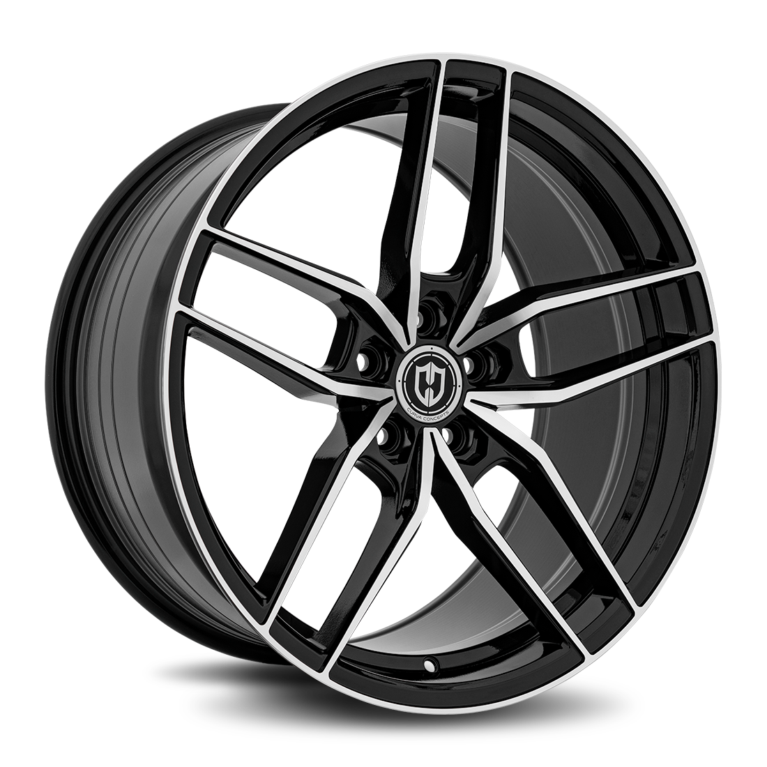 Curva CFF25 Black Machine Face wheel