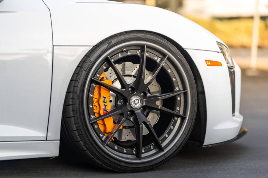 HRE S104 forged wheel on Audi R8 V10