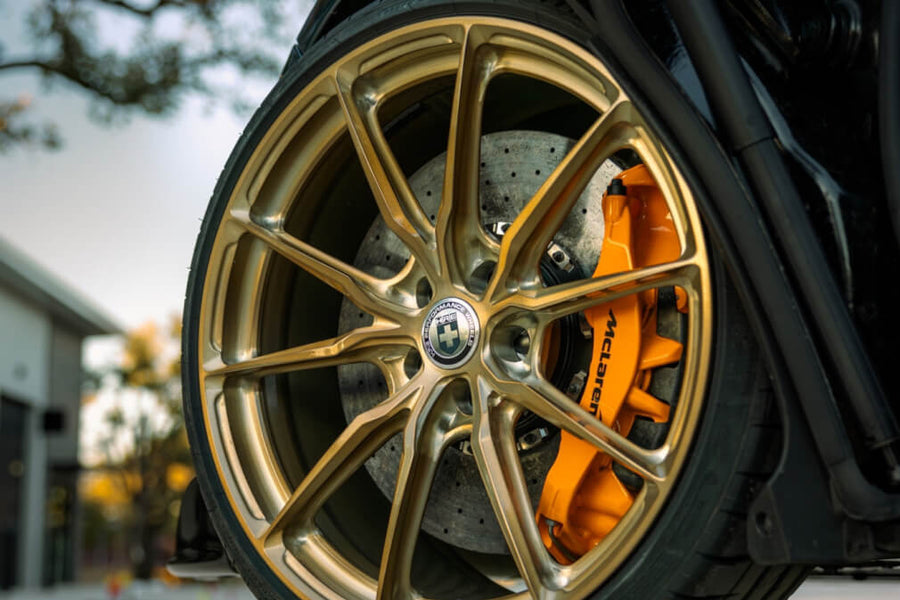 HRE P104SC forged wheel on Mclaren 765LT