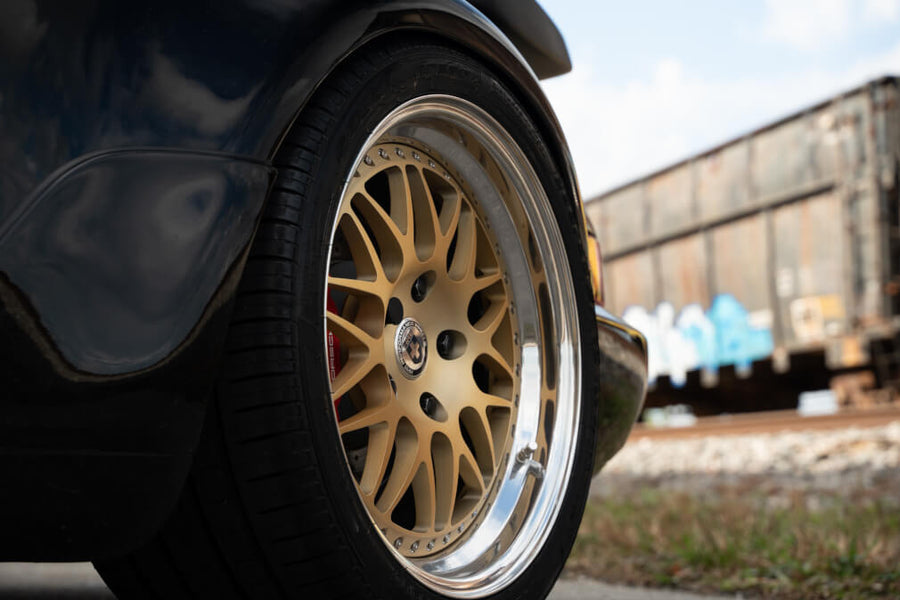 HRE 540 forged wheel on Porsche 964 Turbo