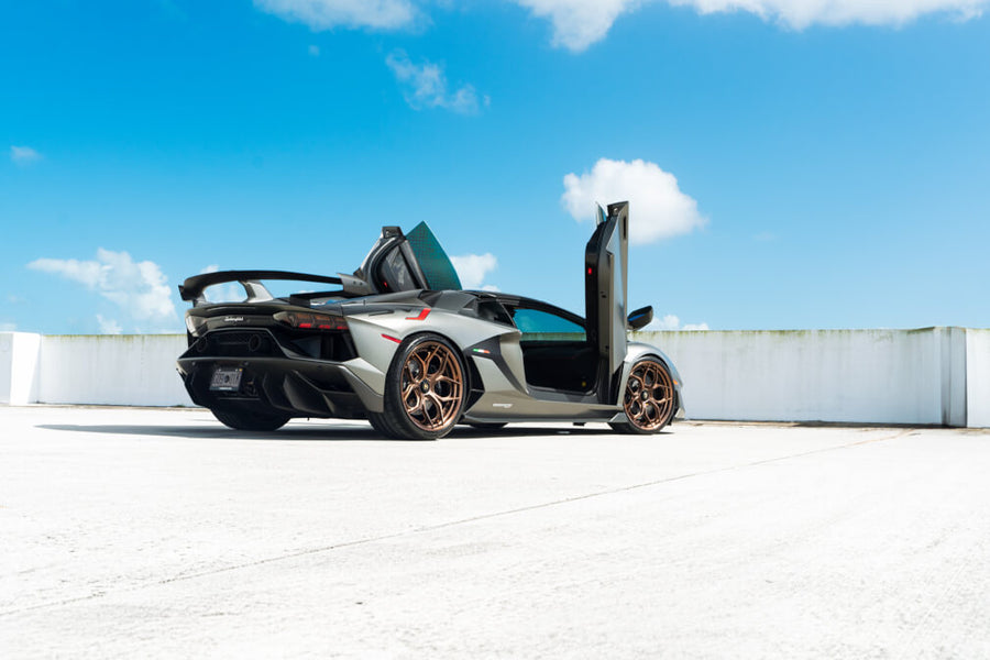 HRE S111SC forged wheel on Lamborghini Aventador SVJ Roadster