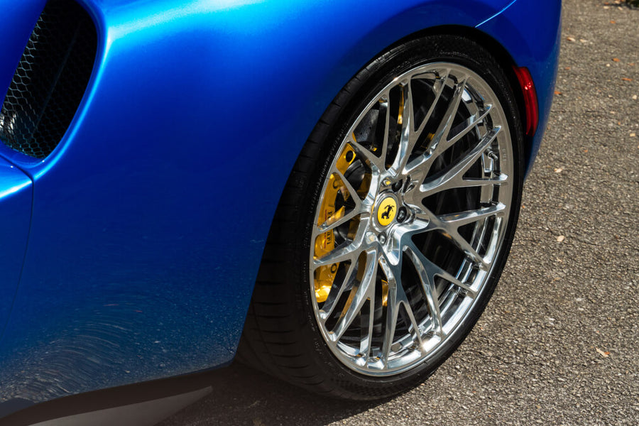 HRE 520M forged wheel on Ferrari 296 GTB