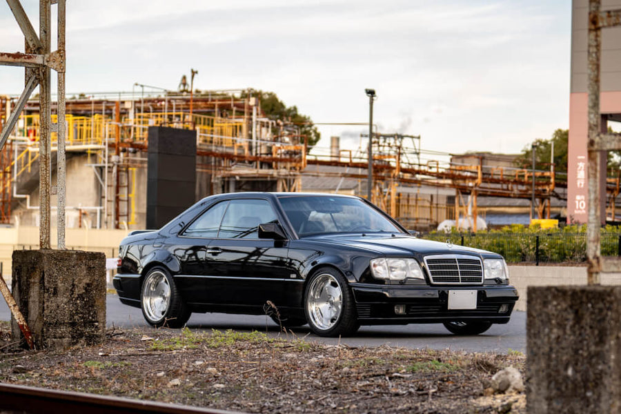 HRE 544 forged wheel on Mercedes Benz W124 300CE Lorinser