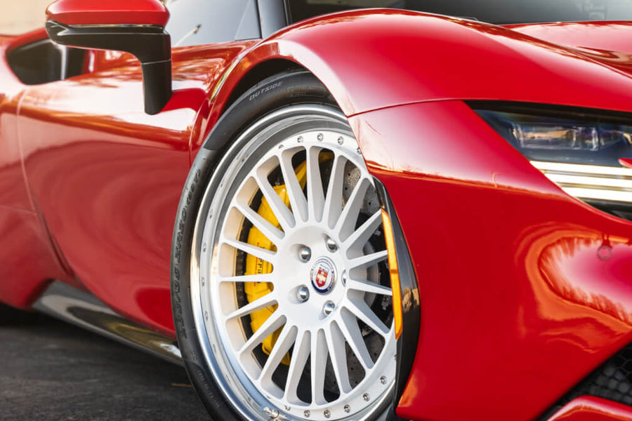 HRE 309 forged wheel on Ferrari Sf90 Stradale