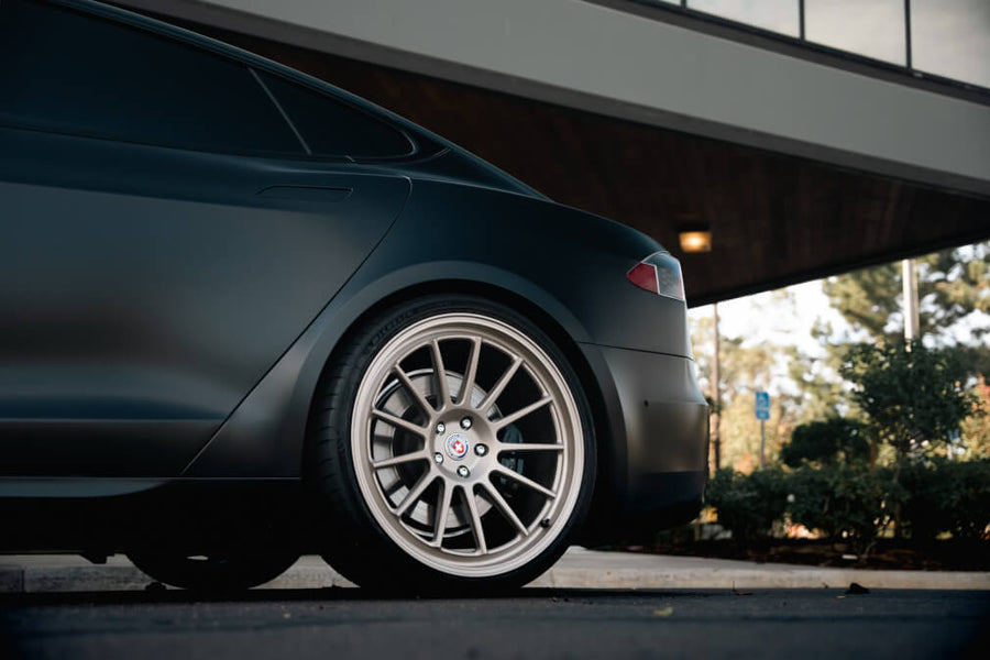 HRE 313 GTS forged wheel on Tesla Model S Plaid