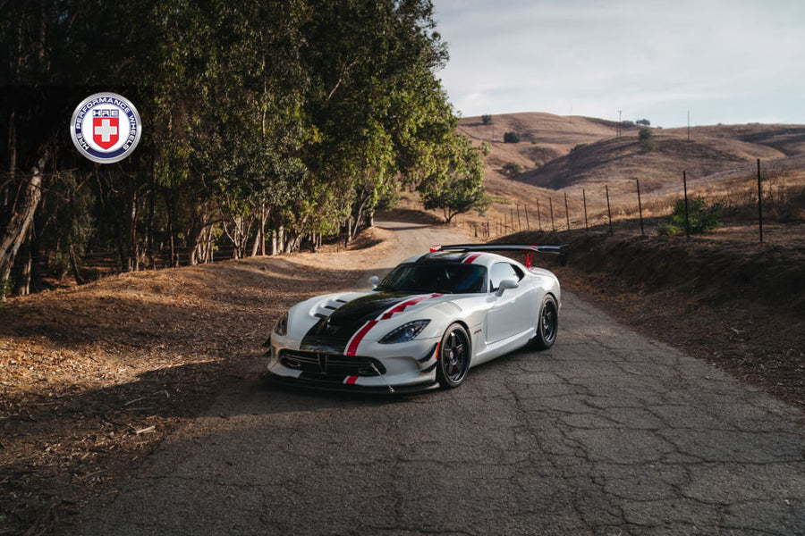 HRE C105 forged wheel on Dodge Viper ACR Extreme