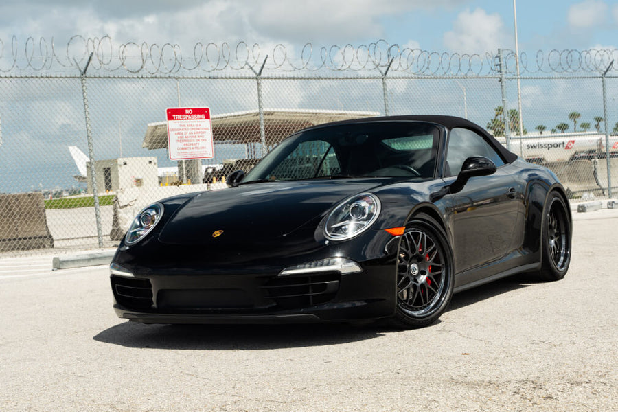 HRE 540C forged wheel on Porsche 991 Carrera 4S CAB