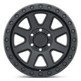 Black Rhino BAKER 17x8.5 0 Matte Black   truck wheel