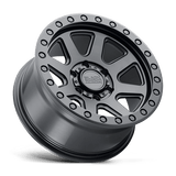 Black Rhino BAKER 17x8.5 0 Matte Black   truck wheel