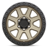 Black Rhino BAKER 17x8.5 0 Matte Bronze with Black Ring   truck wheel
