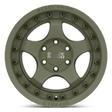 Black Rhino BANTAM 17x8.5 -10mm Olive Drab Green