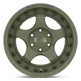 Black Rhino BANTAM 18x9 +12mm Olive Drab Green