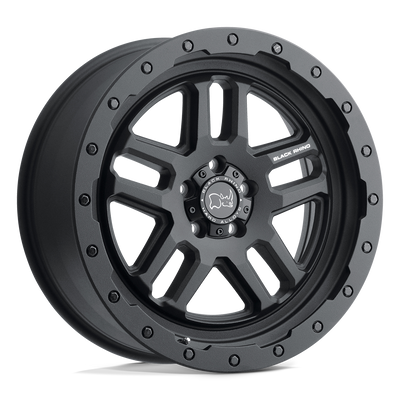 Black Rhino Hard Alloys BARSTOW Black wheel