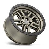 Black Rhino BARSTOW 20x8.5 +30mm Matte Bronze with Matte Black Ring