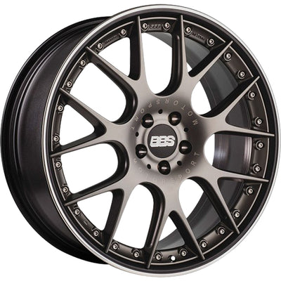 BBS CHRII Hyperblack Polished Wheel