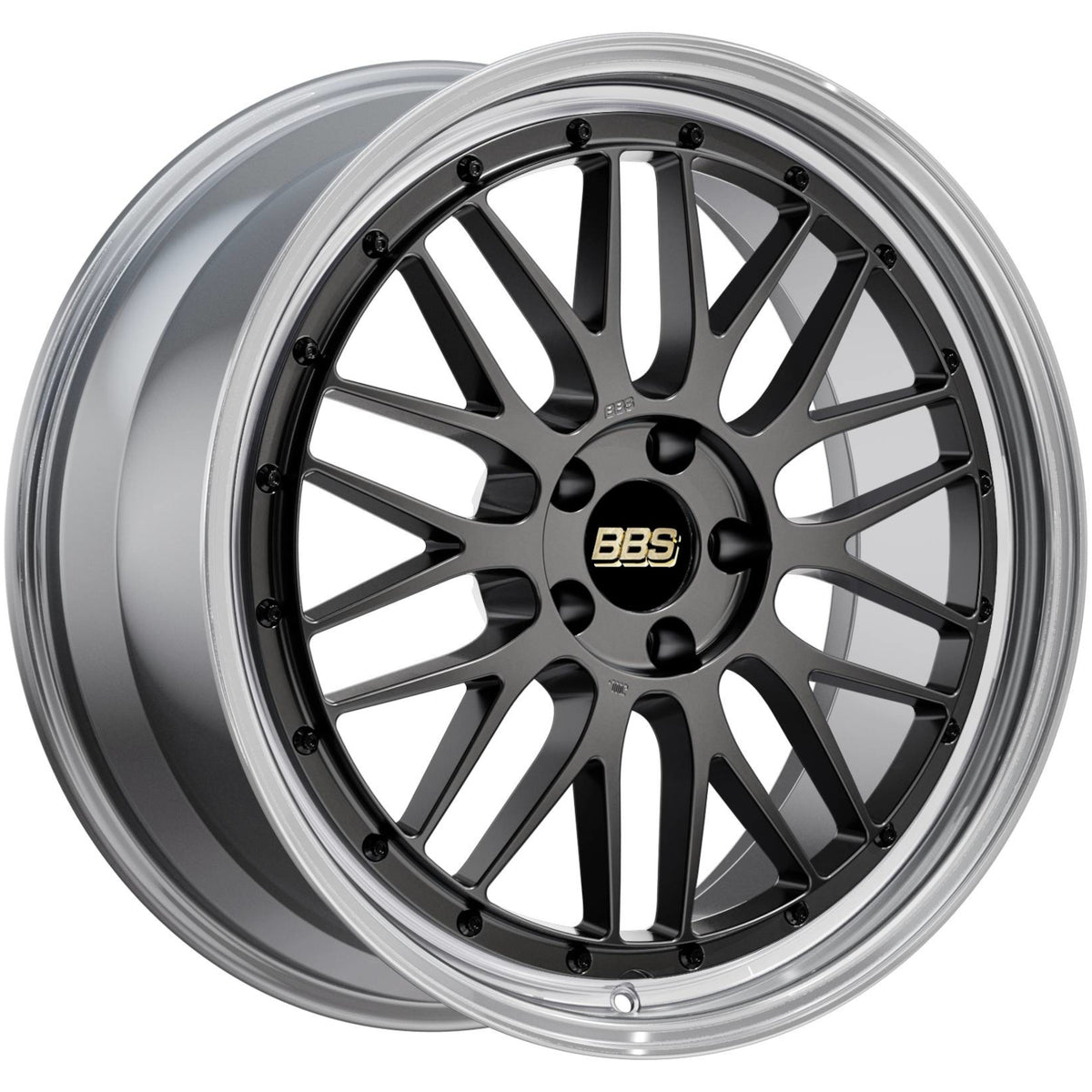 BBS LM Black Machined Wheel