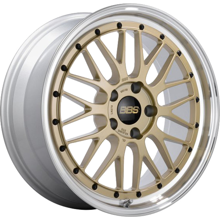 BBS LM Gold Machined Wheel