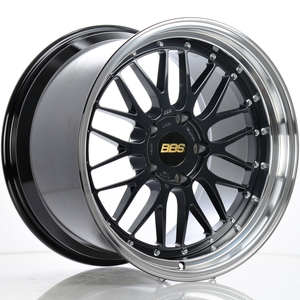 BBS LM Black Machined Wheel