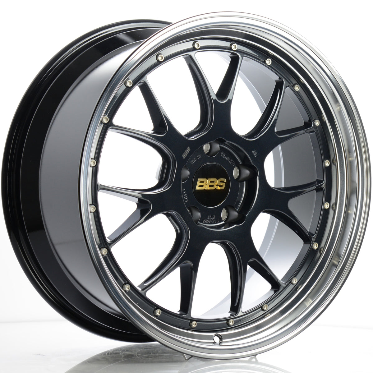 BBS LMR Black Machined Wheel