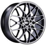 BBS RX-R Black Machined Wheel