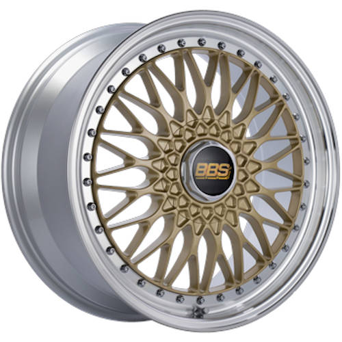 BBS Super RS Gold Machined Wheel