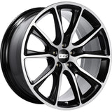 BBS SV Black Machined Wheel