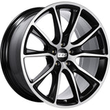 BBS SV Black Machined Wheel