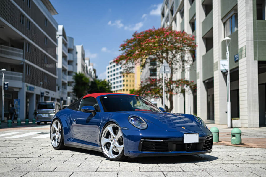 HRE 522M forged wheel on Porsche 992 Targa 4