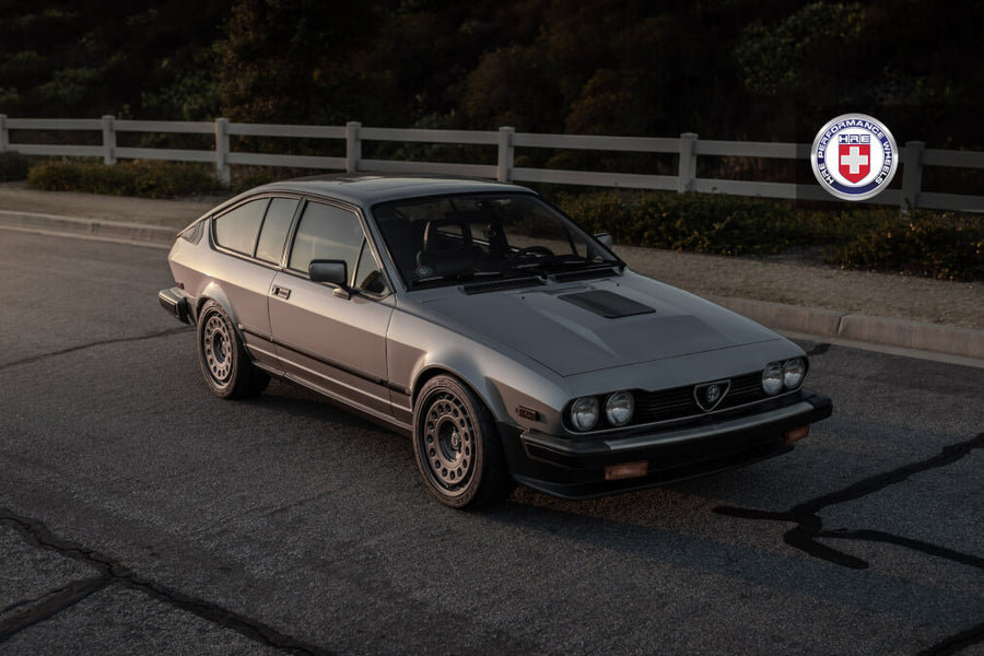 HRE 037 GTM forged wheel on Alfa Romeo Gtv6