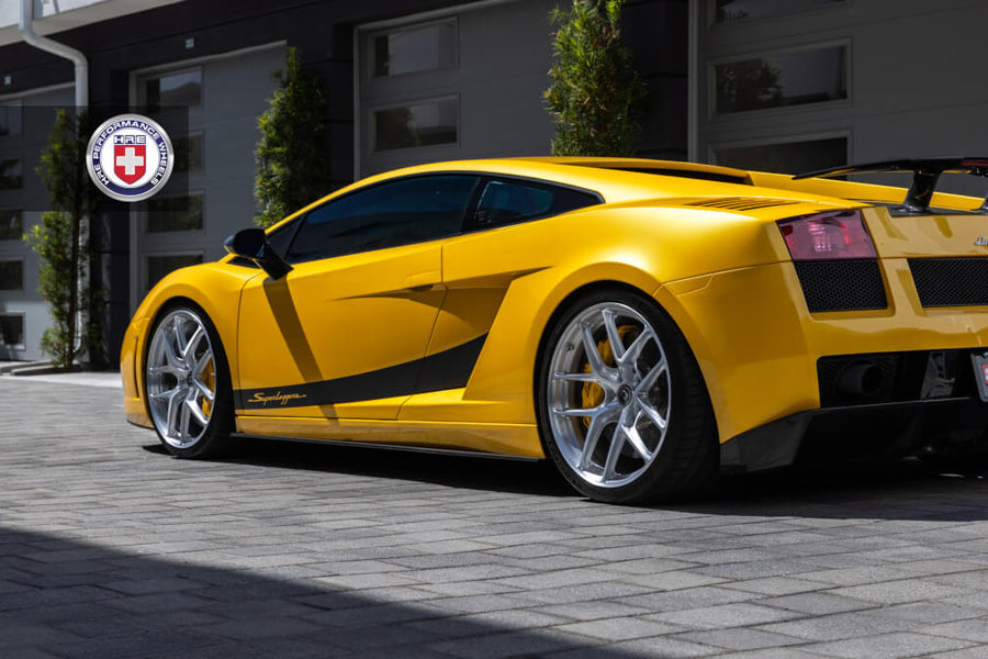 HRE R101 Lightweight forged wheel on Lamborghini Gallardo Superleggera